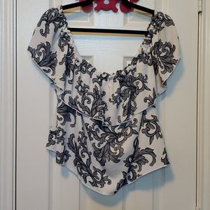 New off shoulder crop top